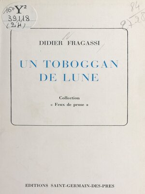 cover image of Un toboggan de lune